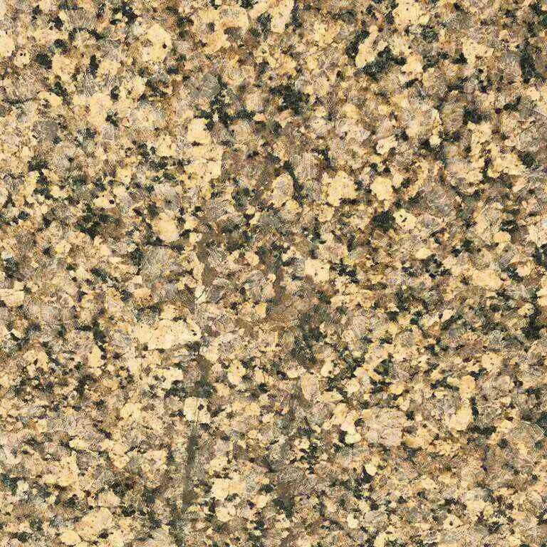 Macro texture of yellow Iberian granite