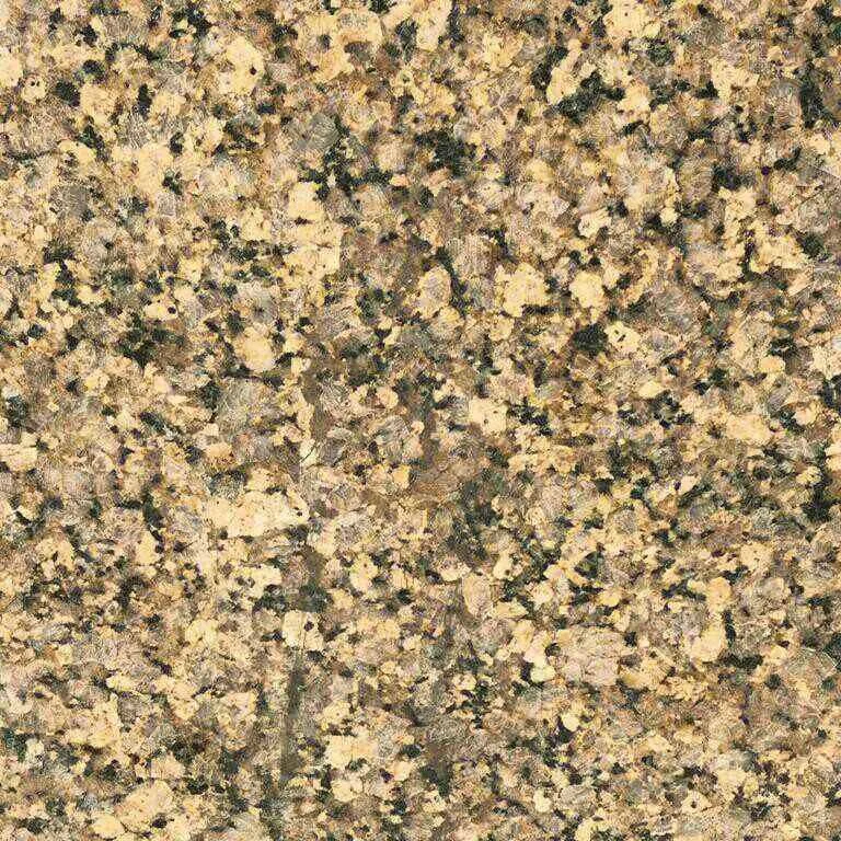 Close-up texture of yellow Iberian granite