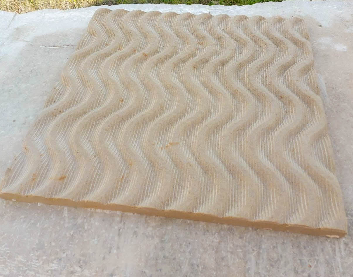 Beige sandstone texture