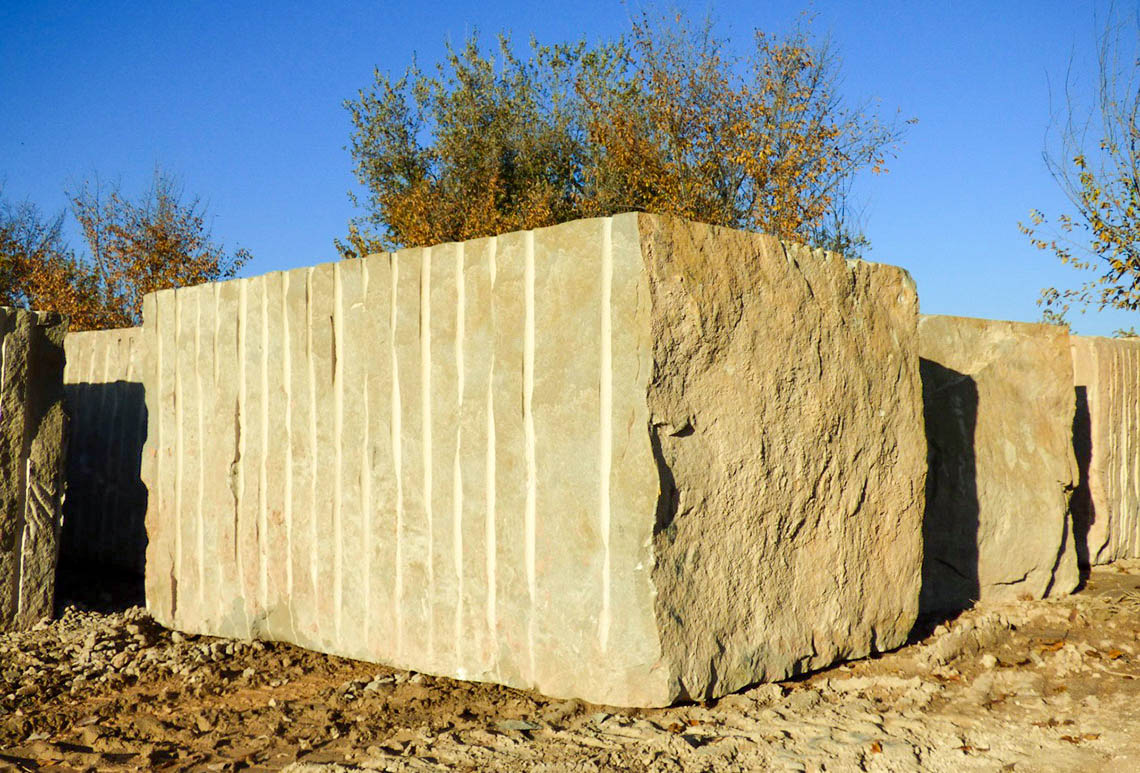 Barcelona sandstone big block
